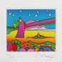 Two Cosmic Sages Ver. I, Ltd Ed (Mini 4.5" x 5.5"), Peter Max - SIGNED with COA