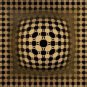 VEGA-JG, Offset Lithograph, Victor Vasarely