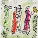 The Festival (The Odyessy) 1989, Ltd Ed Lithograph, Marc Chagall
