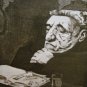 Judge, Duotone Lithograph, Charles Bragg
