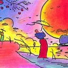 Two Sages, Ltd Ed Lithograph, Peter Max - SIGNED with COA