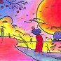Two Sages, Ltd Ed Lithograph, Peter Max - SIGNED with COA