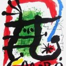Miró Oeuvres Graphiques, 1965 Exhibition Poster, Joan Miró