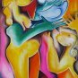 Let There Be Peace, (Mixed Media) Acrylic on Lithograph, Alexandra Nechita