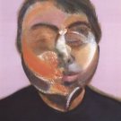 Self Portrait, 1995 Exhibition Poster, Francis Bacon