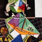 Maya with Sail Boat, Offset Lithograph, Pablo Picasso