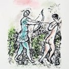 Ulysses' Bow (The Odyessy) 1989, Ltd Ed Lithograph, Marc Chagall