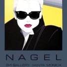 Commemorative #5, Ltd Serigraph Poster, Patrick Nagel