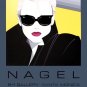 Commemorative #5, Ltd Serigraph Poster, Patrick Nagel