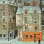 Untitled (Cafe Tabac), Ltd Ed Lithograph, Michel Delacroix