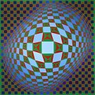 VILAG, Ltd Ed Silk-screen, Victor Vasarely