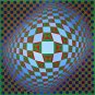 VILAG, Ltd Ed Silk-screen, Victor Vasarely