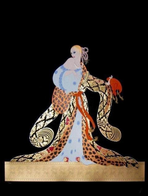 Rigoletto, Ltd Ed Silk-screen, Ert&Atilde;&copy; - LARGE!