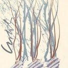 Mixed Media Ikebana Painting (Lithograph & Acrylic), Ltd Ed, Dale Chihuly