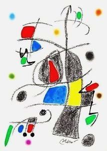 Maravillas #1069, Ltd Ed Lithograph, Joan Mir&Atilde;&sup3;