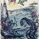 Ulysses and His Companions (The Odyessy) 1989, Ltd Ed Lithograph, Marc Chagall