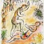 Combat Between Ulysses and Irus (The Odyessy) 1989, Ltd Ed Litho, Marc Chagall