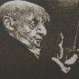 The Maestro, Duotone Lithograph, Charles Bragg