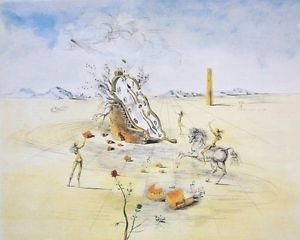 Cosmic Horseman, Ltd Ed Offset Lithograph, Salvador Dali