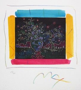 Dream I: The Blossoming, Ltd Ed Lithograph, Peter Max - SIGNED with COA
