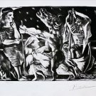 Blind Minotaur Led by Girl in Night w/ Dove, Ltd Ed Litho, Picasso-Vollard