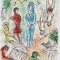 In Hell (The Odyessy) 1989, Ltd Ed Lithograph, Marc Chagall
