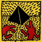 Untitled, 1982 (Red Dogs with Pyramid), Giclée Print, Keith Haring