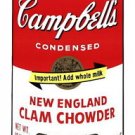 Campbell's Soup- N.E. Clam Chowder (Sunday B. Morning), Silk-screen, Andy Warhol
