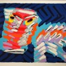 Sad Cat, Ltd Ed Lithograph, Karel (Christiaan) Appel