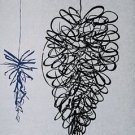 Woodcut Chandelier Print, Ltd Ed, Dale Chihuly