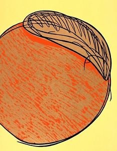 Woodcut Basket Print, Ltd Ed, Dale Chihuly