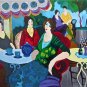 Morning Tea, Ltd Ed Silk-screen, Itzhak Tarkay