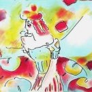 Composition Red & Green, Ltd Ed Lithograph, Peter Max