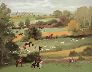 Le Debucher, Ltd Ed Lithograph, Michel Delacroix