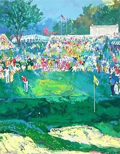 Bethpage Black Course, Ltd Ed Silk-screen, Le Roy Neiman - LARGE!