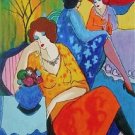 Quiet Afternoon, Ltd Ed Silk-screen, Itzhak Tarkay