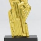 Salute to Airmail, Ltd Ed Gold Plated Bronze, Roy Lichtenstein - MINT!