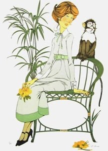 The Monkey, Ltd Ed Lithograph, Philippe Noyer