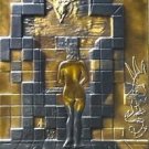 Lincoln in Dalivision (Bronze Bas Relief), Ltd Ed, Salvador Dalí