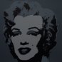 Marilyn Black/Silver, Offset Lithograph, Andy Warhol