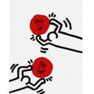 The Story of Red & Blue, Ltd Ed Lithograph, Keith Haring