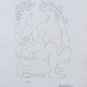 Nude & Tambourine Player, Ltd Ed Lithograph, Pablo Picasso-Vollard