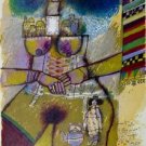 Jerusalem Roule Dans Ma Gorge, Ltd Ed Lithograph, Theo Tobiasse