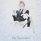 Celia in Black Dress with Flowers,1980 Tate Exhibition Poster, David Hockney