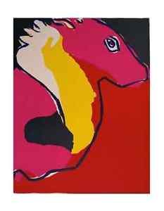 Le Cheval, Ltd Ed Silkscreen, Karel (Christiaan) Appel