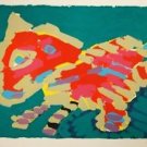 Luminous Cat, Ltd Ed Lithograph, Karel (Christiaan) Appel