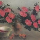 Chrysanthemums / Roses, (2) Offset Lithographs, Kaiko Moti