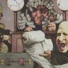 The Indictment, Color Lithograph, Charles Bragg