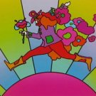 Flower Jumper Over Sunrise II, Ltd Ed Lithograph, Peter Max - SIGNED with COA