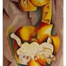 Soft Velvet Cat, Ltd Ed Lithograph, Alexandra Nechita